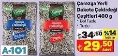 ÇEREZYA YERLİ DAKOTA ÇEKİRDEĞİ 400G
